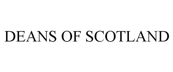  DEANS OF SCOTLAND