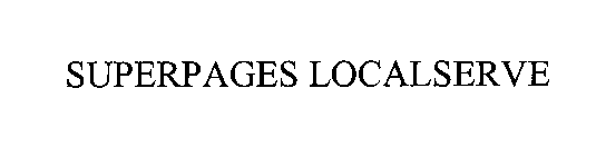  SUPERPAGES LOCALSERVE