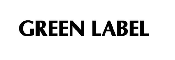 Trademark Logo GREEN LABEL