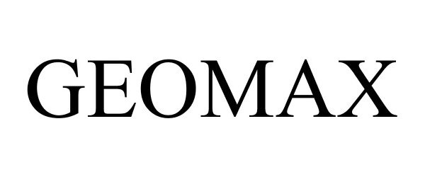 Trademark Logo GEOMAX