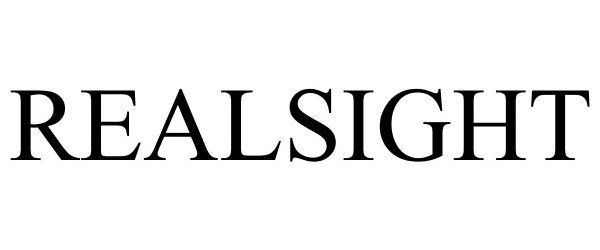 Trademark Logo REALSIGHT