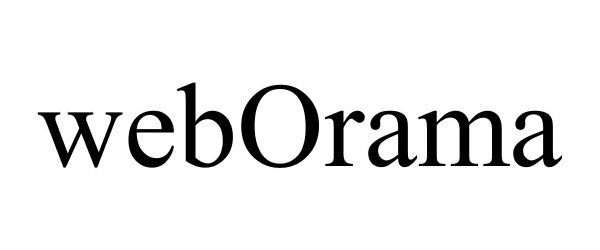 Trademark Logo WEBORAMA