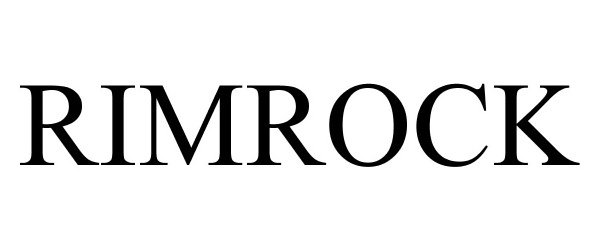 Trademark Logo RIMROCK