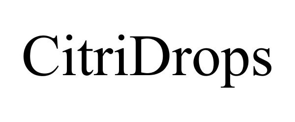 Trademark Logo CITRIDROPS