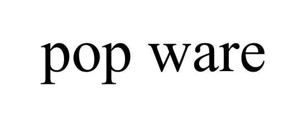 Trademark Logo POP WARE