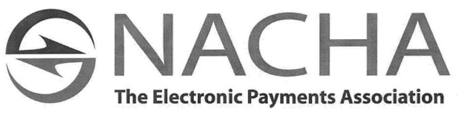  NACHA THE ELECTRONIC PAYMENTS ASSOCIATION