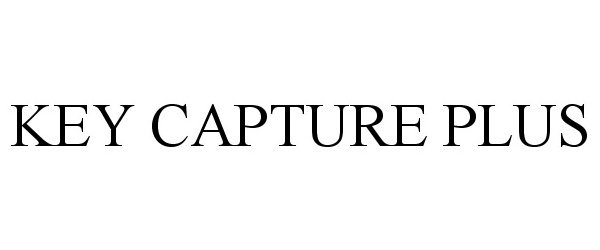 Trademark Logo KEY CAPTURE PLUS