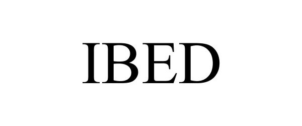 Trademark Logo IBED