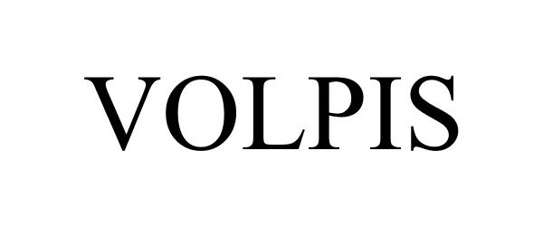 Trademark Logo VOLPIS