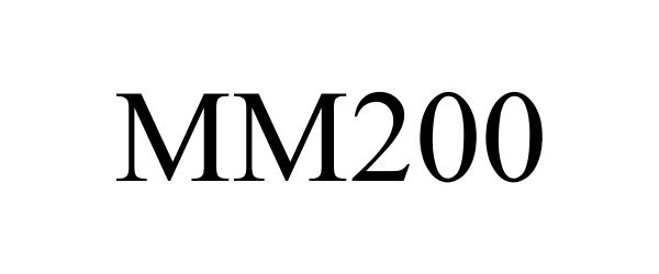 Trademark Logo MM200
