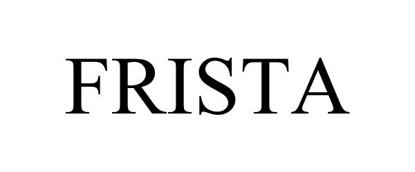 Trademark Logo FRISTA