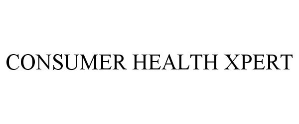  CONSUMER HEALTH XPERT