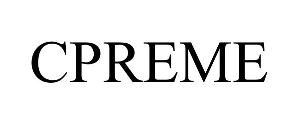 Trademark Logo CPREME
