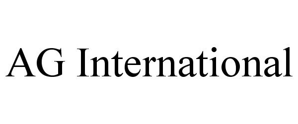 AG INTERNATIONAL