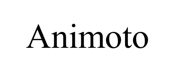 Trademark Logo ANIMOTO