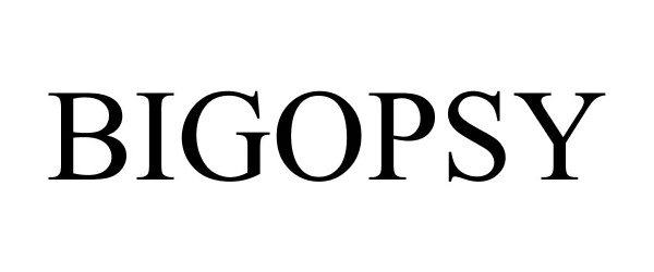 Trademark Logo BIGOPSY