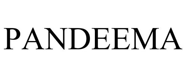Trademark Logo PANDEEMA