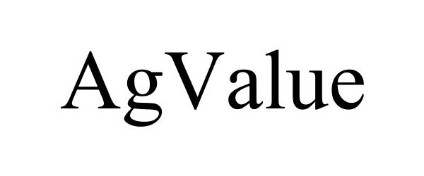 Trademark Logo AGVALUE