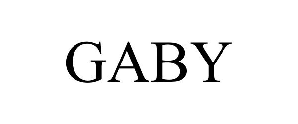 Trademark Logo GABY