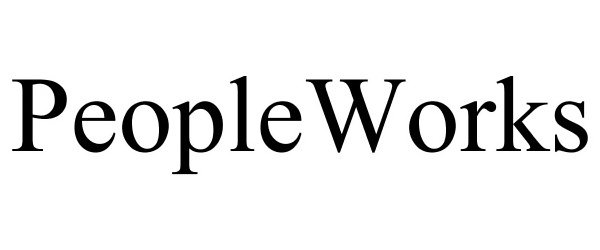 Trademark Logo PEOPLEWORKS