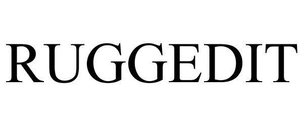 Trademark Logo RUGGEDIT