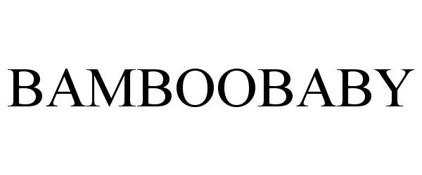  BAMBOOBABY