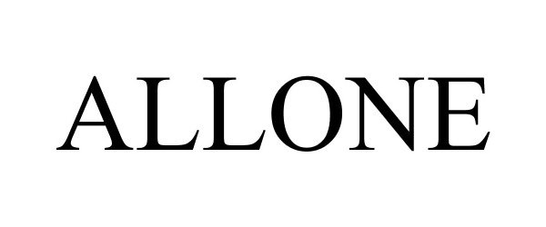 Trademark Logo ALLONE