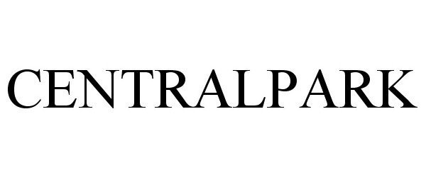 Trademark Logo CENTRALPARK
