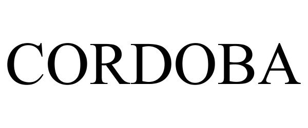 Trademark Logo CORDOBA