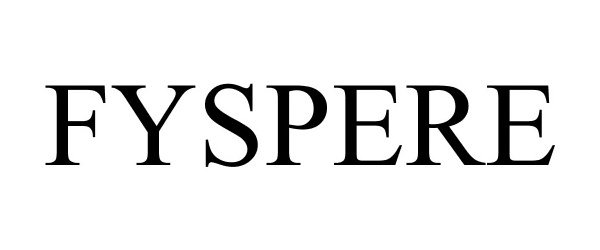 Trademark Logo FYSPERE