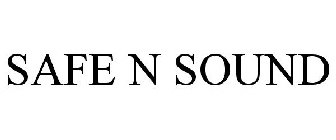 Trademark Logo SAFE N SOUND