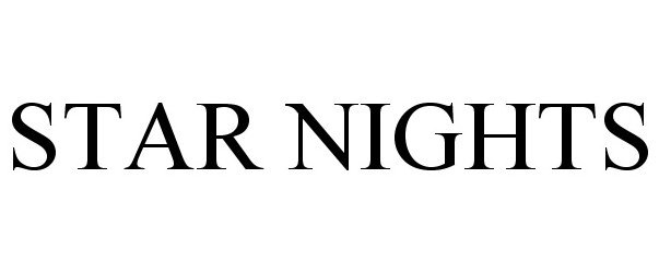 Trademark Logo STAR NIGHTS