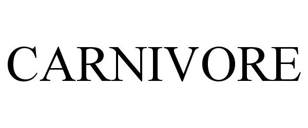 Trademark Logo CARNIVORE