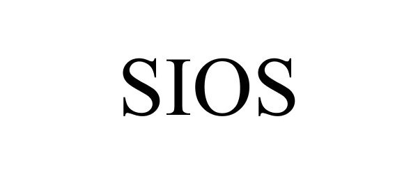 Trademark Logo SIOS