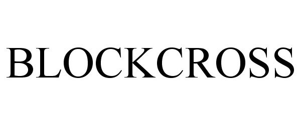 Trademark Logo BLOCKCROSS