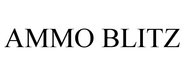 Trademark Logo AMMO BLITZ