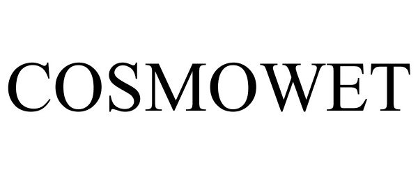 Trademark Logo COSMOWET