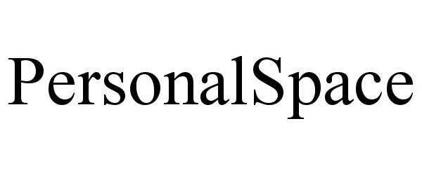 Trademark Logo PERSONALSPACE