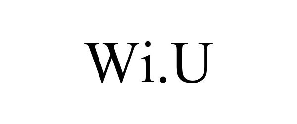 Trademark Logo WI.U
