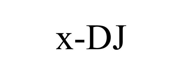 Trademark Logo X-DJ