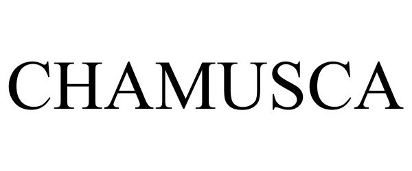 Trademark Logo CHAMUSCA