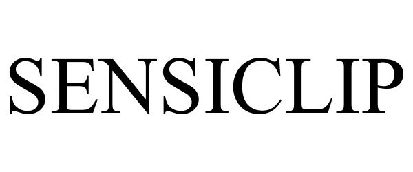 Trademark Logo SENSICLIP