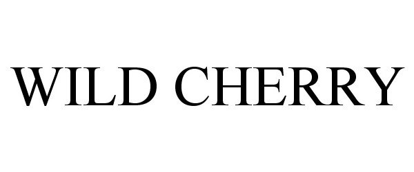 Trademark Logo WILD CHERRY