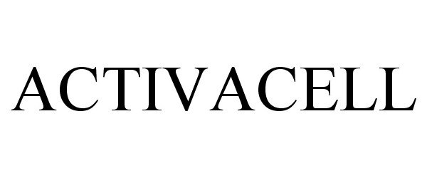 Trademark Logo ACTIVACELL