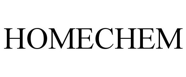 Trademark Logo HOMECHEM