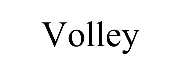 Trademark Logo VOLLEY