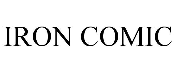 Trademark Logo IRON COMIC