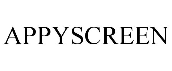 Trademark Logo APPYSCREEN