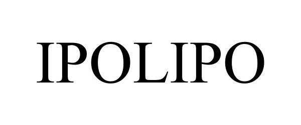 Trademark Logo IPOLIPO