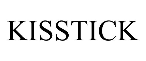 Trademark Logo KISSTICK